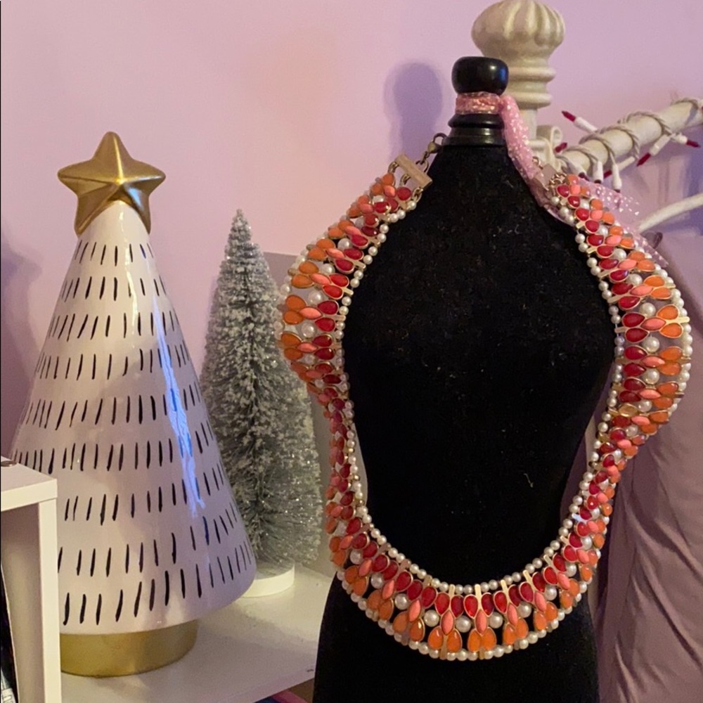 Talbots Multicolor Collar Statement Necklace - image 1